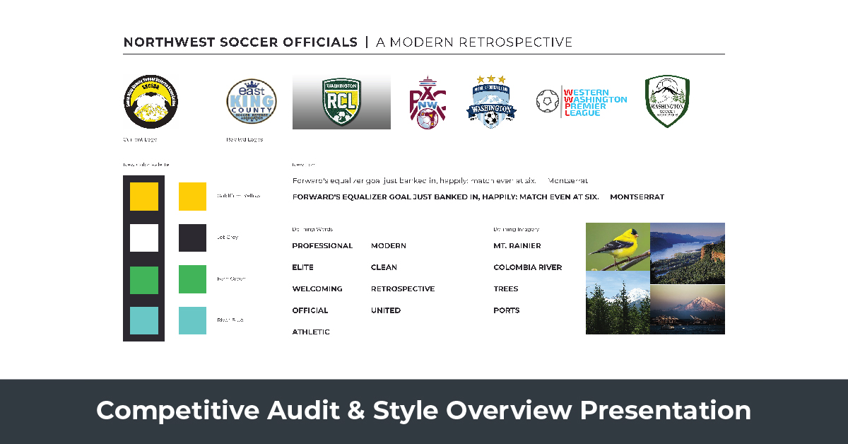 Competitive Audit & Style Overview Presentation